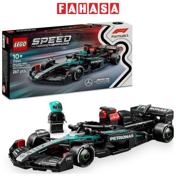 Đồ Chơi Lắp Ráp Xe Đua Mercedes-AMG F1 W15 - Lego Speed Champions 77244 (267 Mảnh Ghép)
