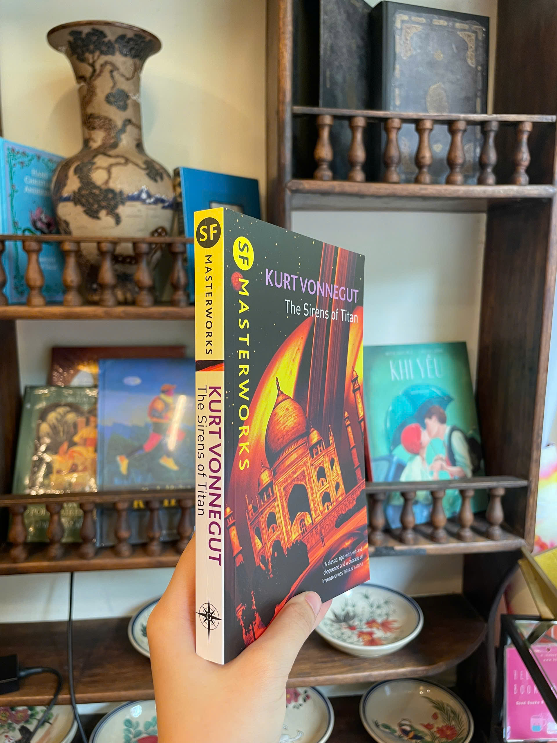 Sách - SF Masterworks The Sirens of Titan by Kurt Vonnegut/ Tiểu thuyết tiếng Anh, Fiction/ English