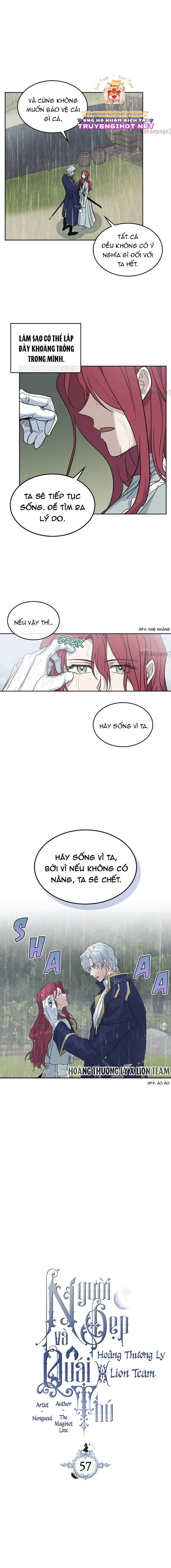 [18+] người đẹp và quái vật chapter 57.1 3