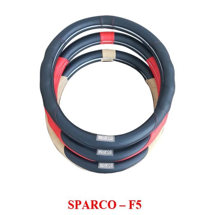 Bọc Vô Lăng Tay Lái Xe Hơi, Ô Tô Cao Cấp Thương Hiệu SPARCO - F5