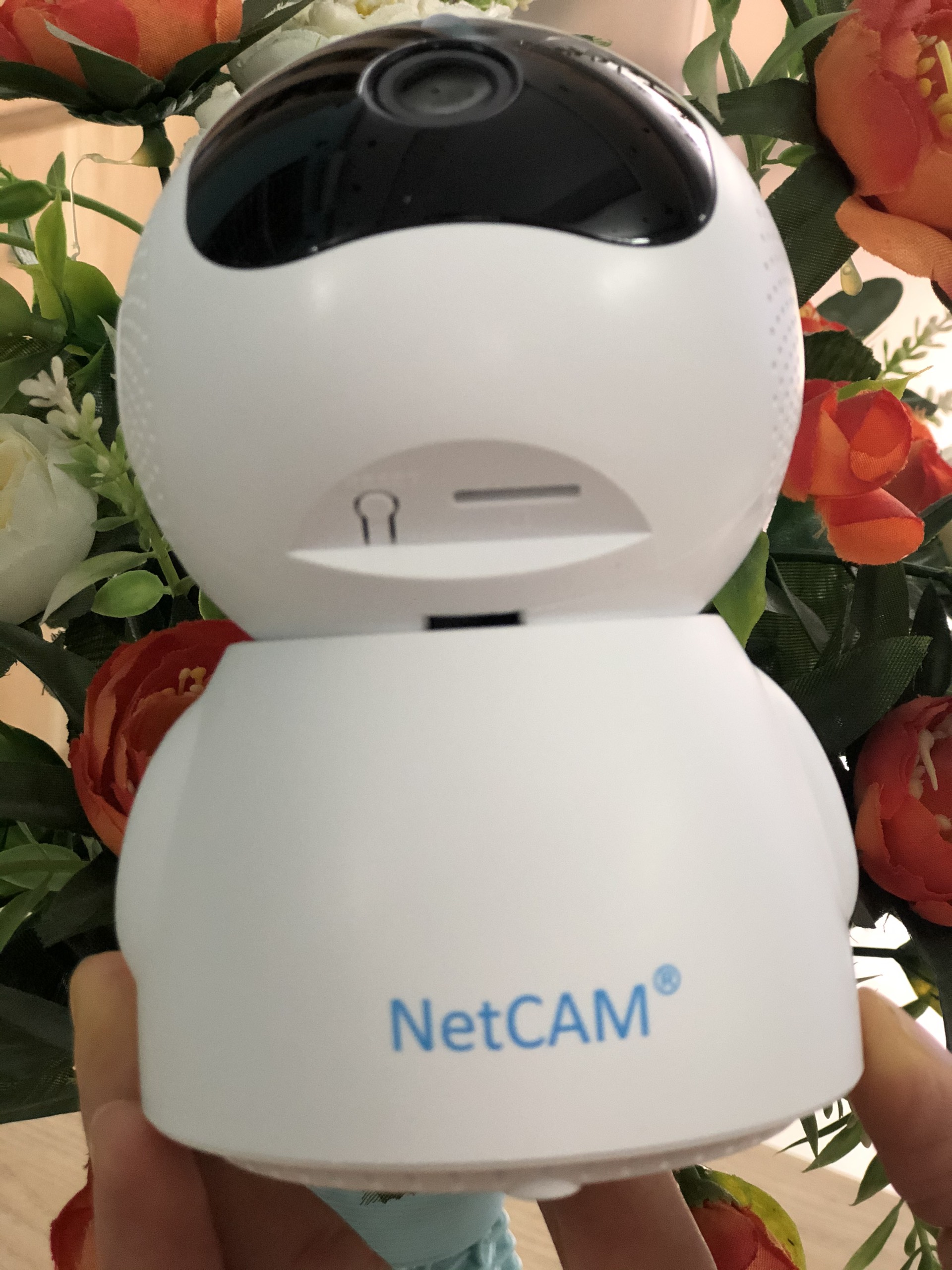 Camera IP WiFi Quay Quét 360 độ NetCAM NVA3.0, độ phân giải 3.0MP - Hàng Chính Hãng