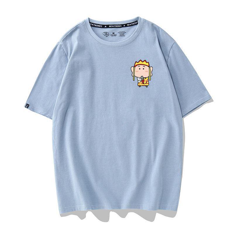  Áo Thun Nam Tay Ngắn Icon Đường Tăng - Unisex - Cotton - Mã AT016