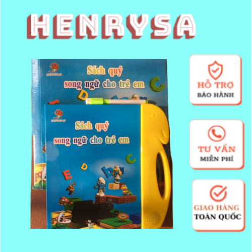 Sách song ngữ anh việt điện tử cho bé