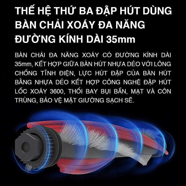 Máy hút bụi giường Tiross TS9305 - Hàng chính hãng