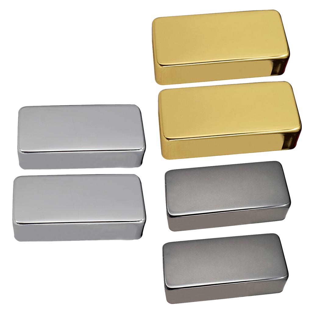 2 Pieces Sealed Humbucker Pickup Covers For Electric Guitar