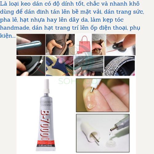 Hình ảnh Keo dán đa năng trên mọi chất liệu bề mặt 50ML an toàn cho người dùng-Keo dán ron, dán viền, dán màn hình cảm ứng điện thoại...