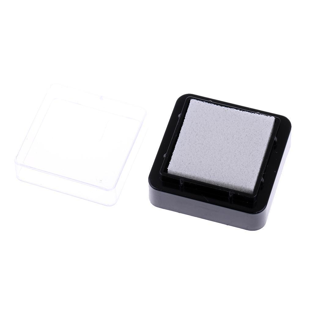30Pcs No Colours Craft Ink Pad For DIY Your Own Rubber Stamps Pads Kids Gift