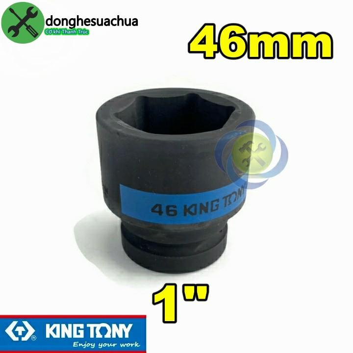 Tuýp 46mm loại 1 inch ngắn màu đen 6 cạnh Kingtony 853546M