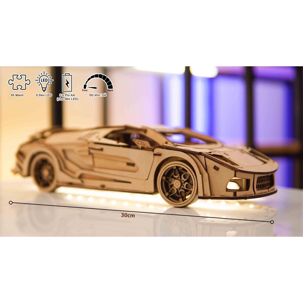 Đồ chơi lắp ráp mô hình xe Lamborghini