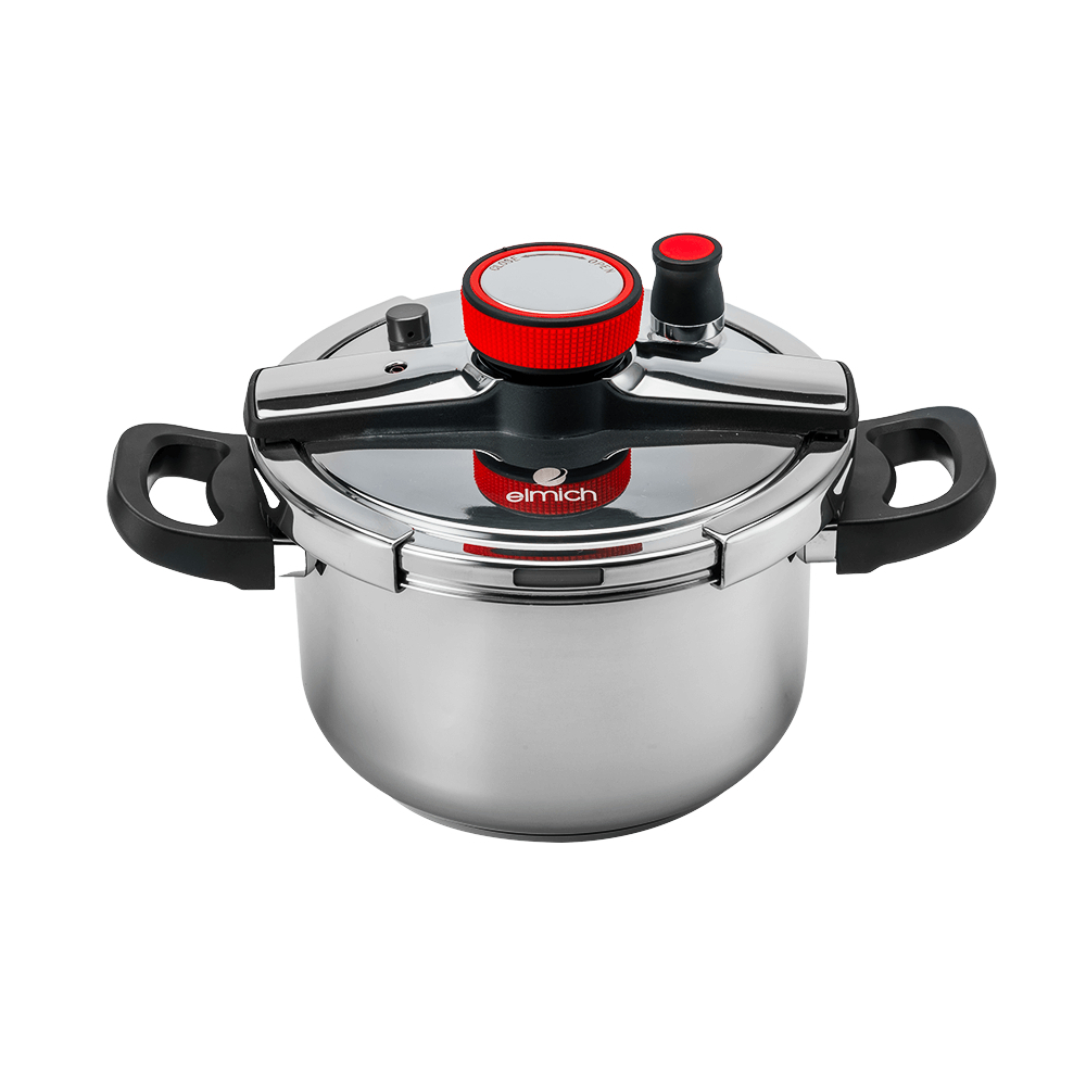 Nồi áp suất 5L Elmich EL8284 22cm, Hàng chính hãng, inox 304 an toàn cho sức khỏe, đáy từ - JoyMall