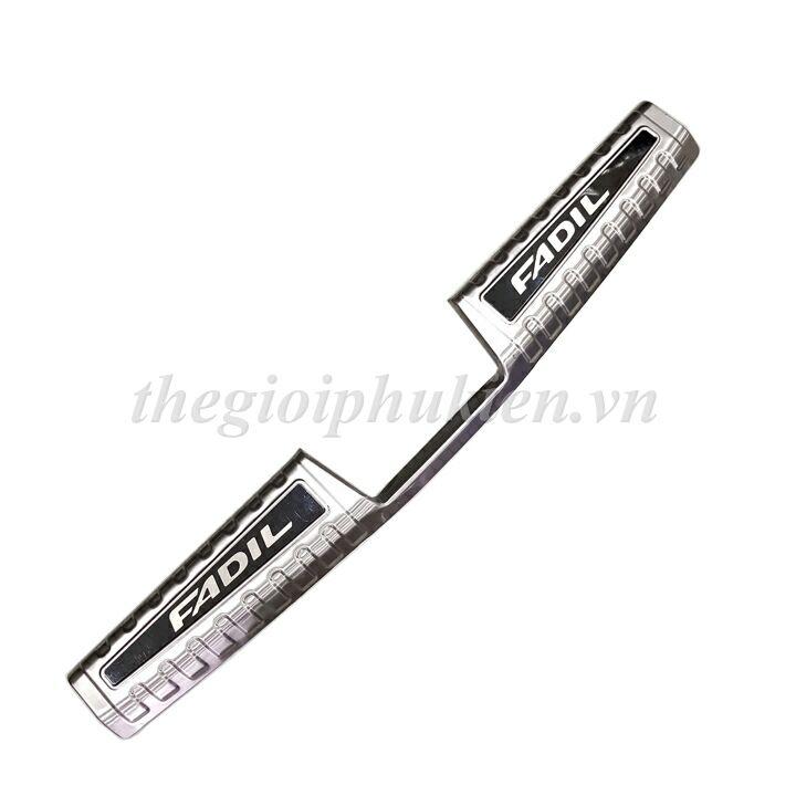 Bộ sản phẩm ỐP BẬC CỐP VÀ BẬC CỬA Inox xe Vinfast Fadil