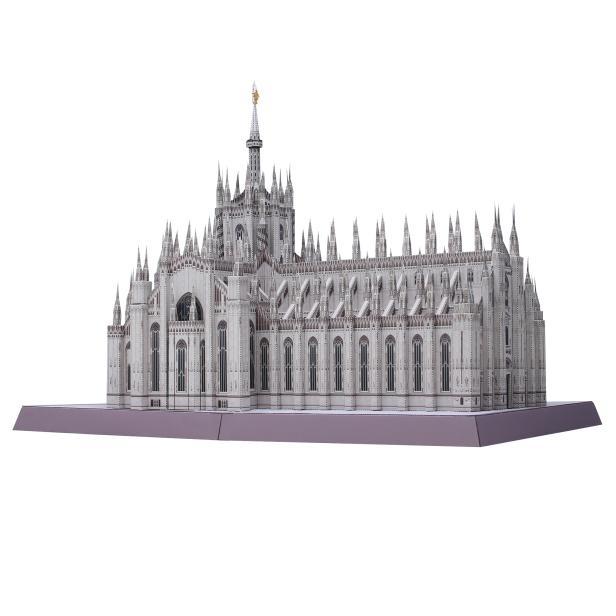 Mô hình giấy 3D kiến trúc nhà thờ Milan Cathedral