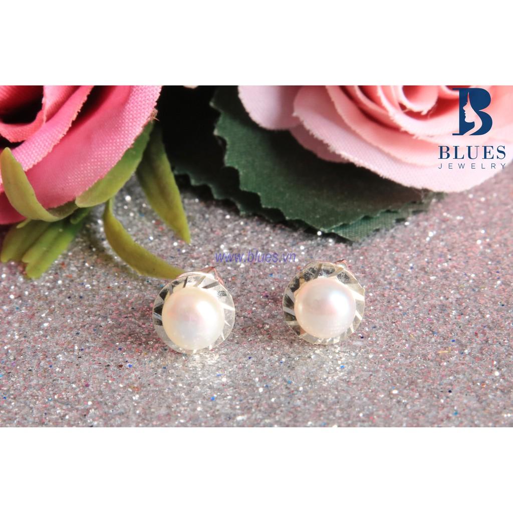 Bông Tai Bạc Nữ Lucky Pearl