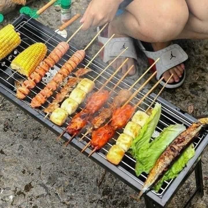 Bếp Nướng Than Hoa Ngoài Trời Bbq