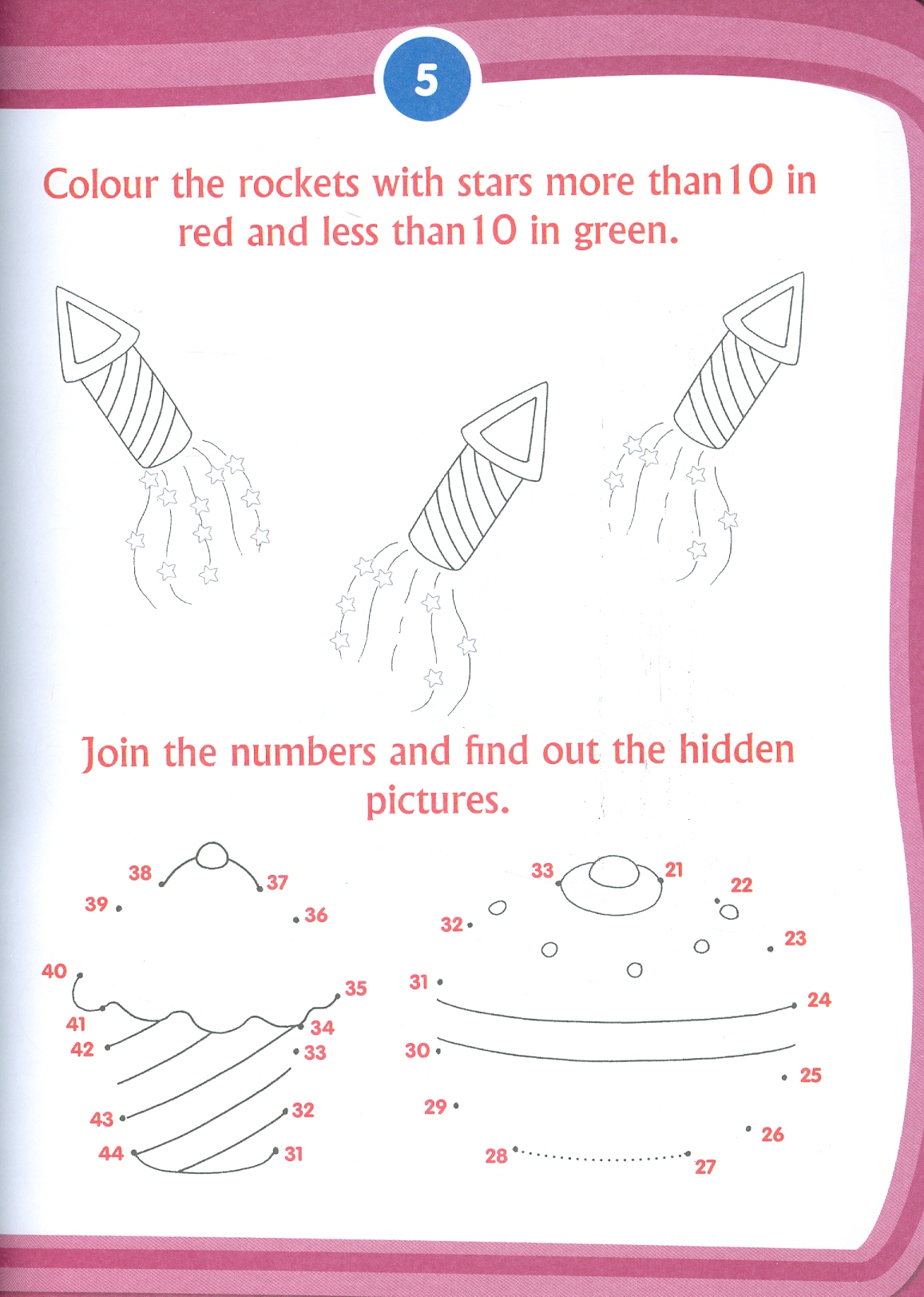 Kid's 3rd Activity Book Maths - Age 5+ (Các Hoạt Động Toán Học Cho Trẻ 5+)