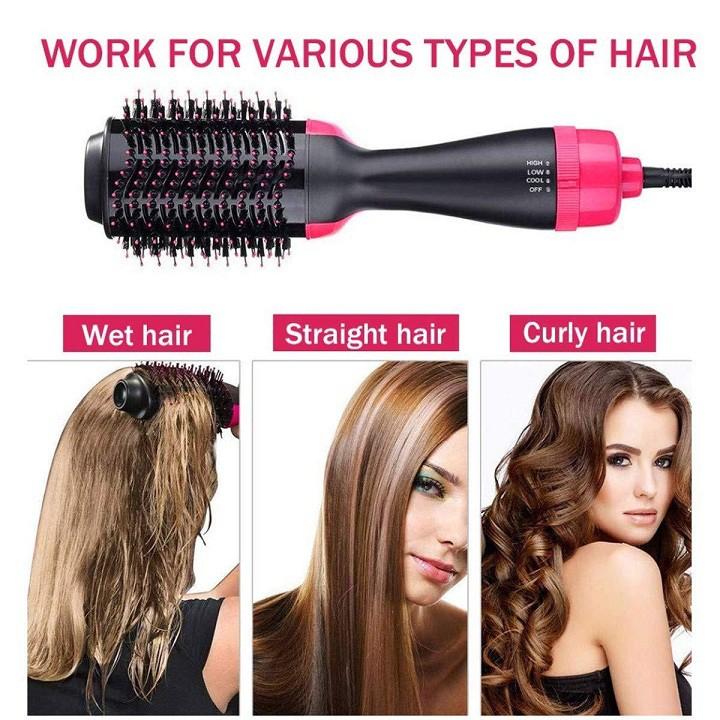 Lược uốn tóc đa năng One Step vừa sấy vừa tạo kiểu