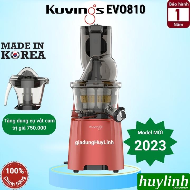Máy ép trái cây chậm Kuvings EVO810 - Sản xuất tại Hàn Quốc - Hàng chính hãng