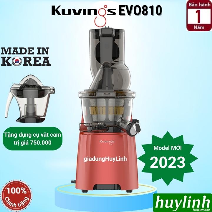 Máy ép trái cây chậm Kuvings EVO810 [Model 2023] - Sản xuất tại Hàn Quốc - Hàng chính hãng