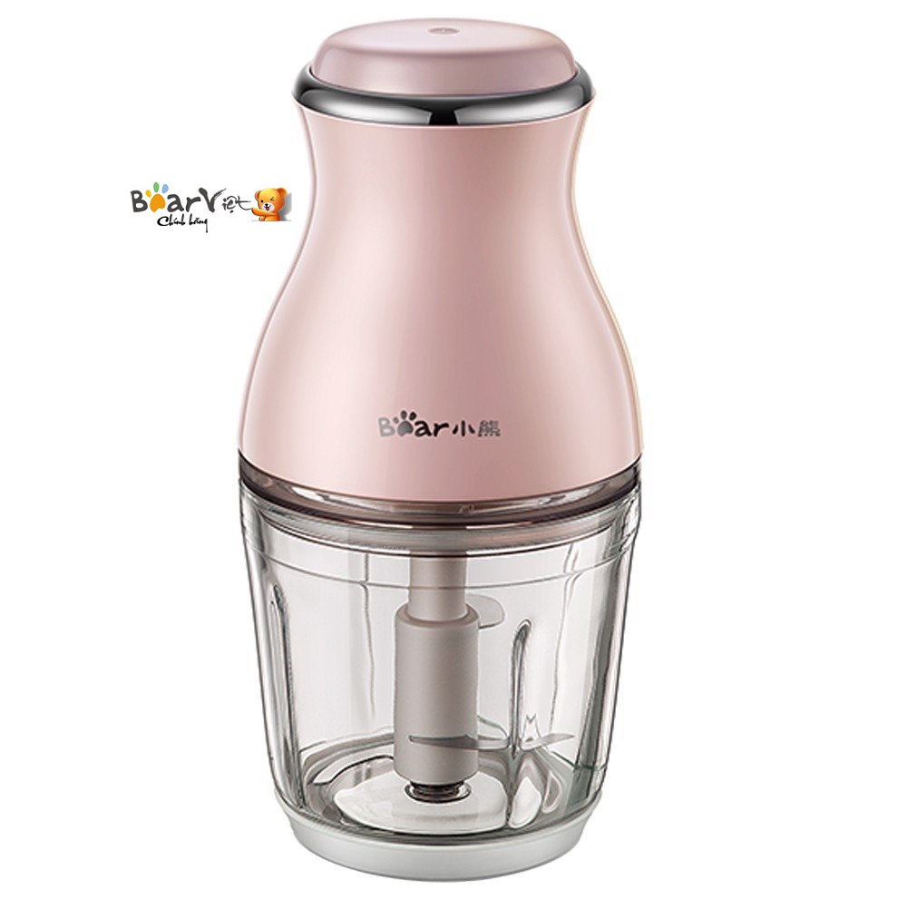 Máy xay thực phẩm Bear QSJ- B02U2 (pink) - Hàng chính hãng