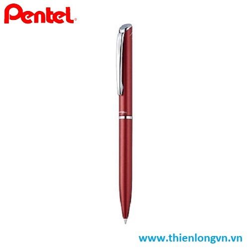 Bút ký cao cấp Pentel Energel - BL2007B thân màu đỏ