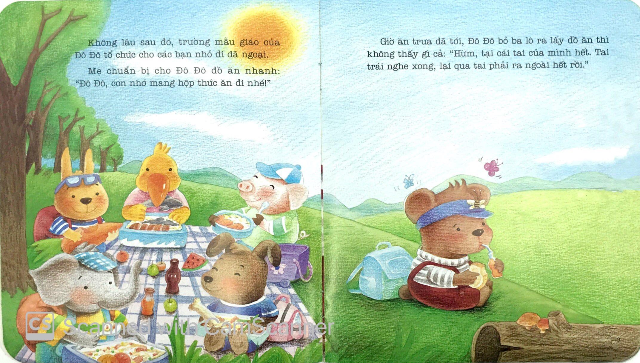 Sách 3+ Cùng Bé Lớn Khôn - Tai Của Đô Đô Tức Giận Rồi