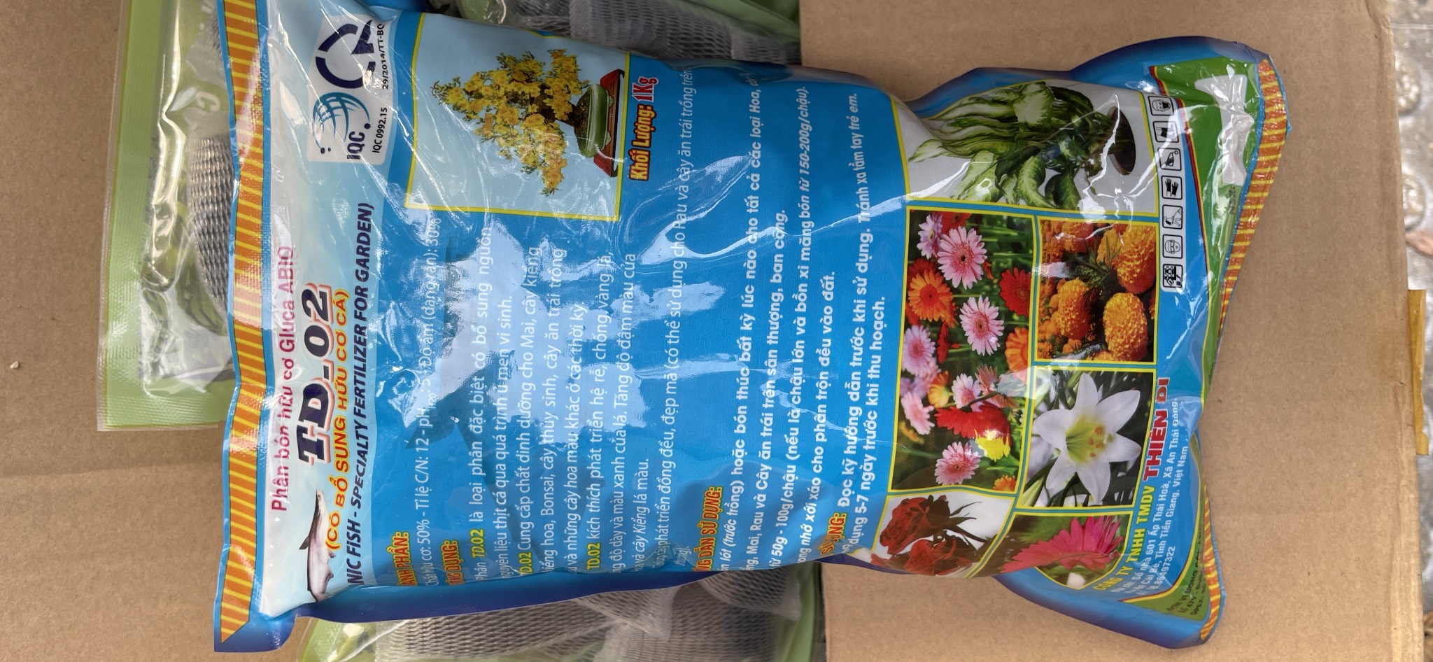 PHÂN CÁ HỮU CƠ NPK HP 02