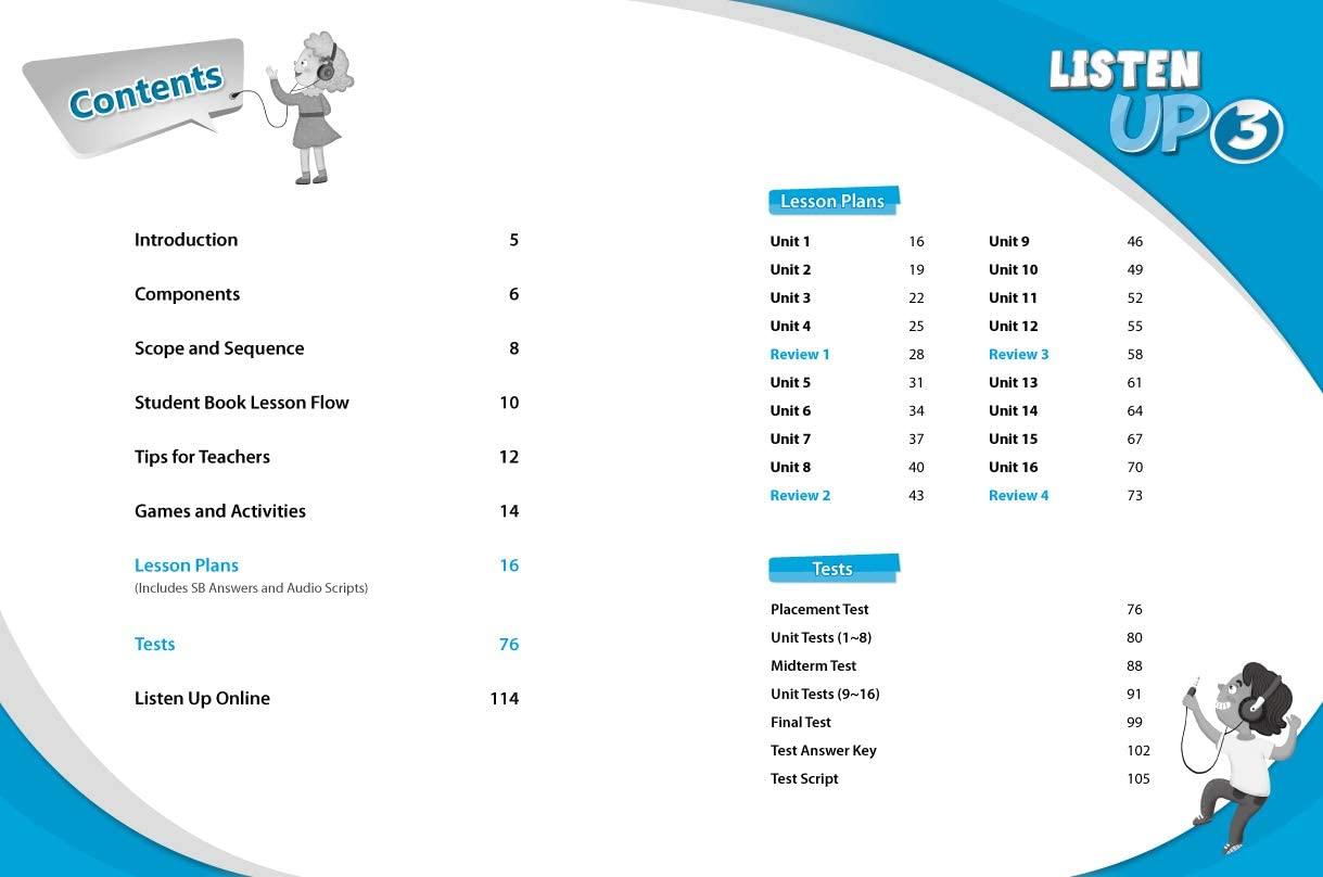 Listen Up 3 Teacher's Manual (New Edition)