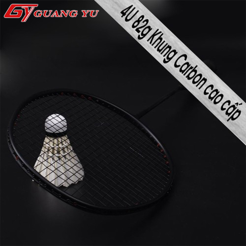 Combo 2 Cây Vợt cầu lông GUANG YU 4U khung carbon công thủ toàn diện 85g ( 1 đôi ) - V01