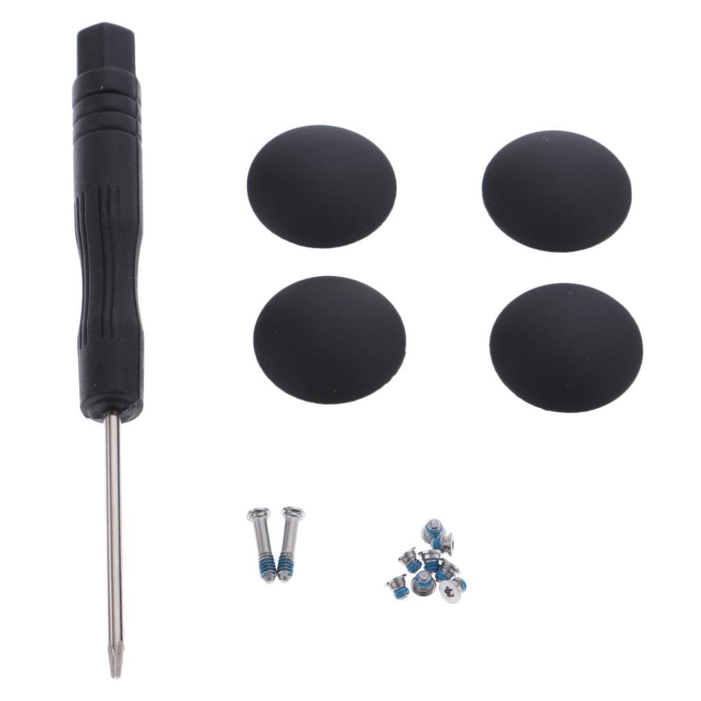 4pcs Rubber Bottom Case Feet Foot for A1369 A1370 A1465 A1466 with Tool Set