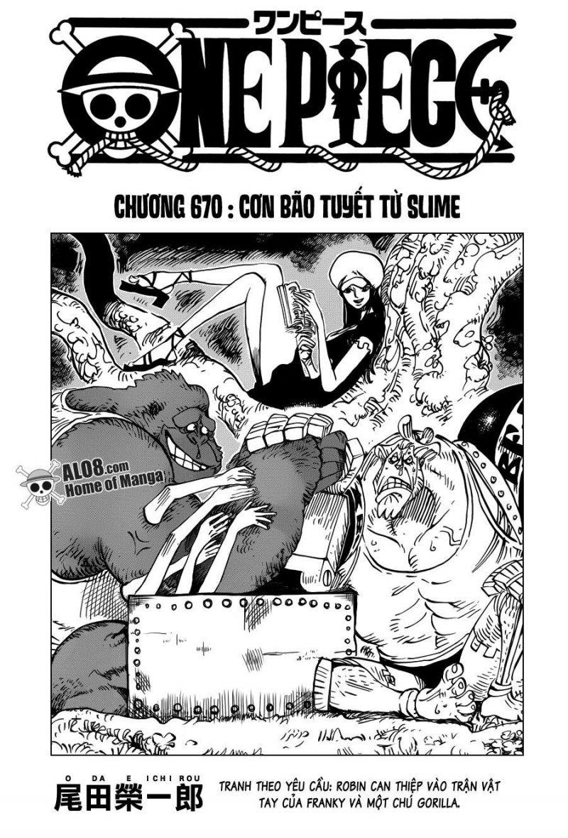đảo hải tặc - one piece chapter 670 1