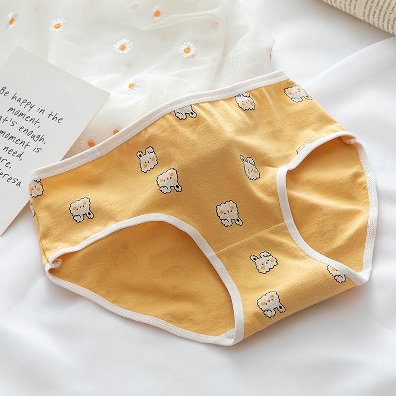 Quần Lót Nữ Cotton Kháng Khuẩn Hình Thỏ Ngang Eo . Hàng Loại Đẹp.