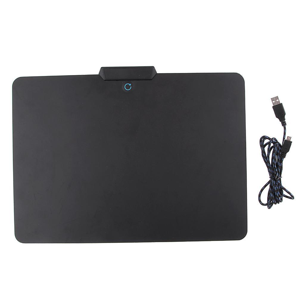 7 RGB Mode LED Gaming Mouse Pad Extra Large Size 14x11inch USB Powered