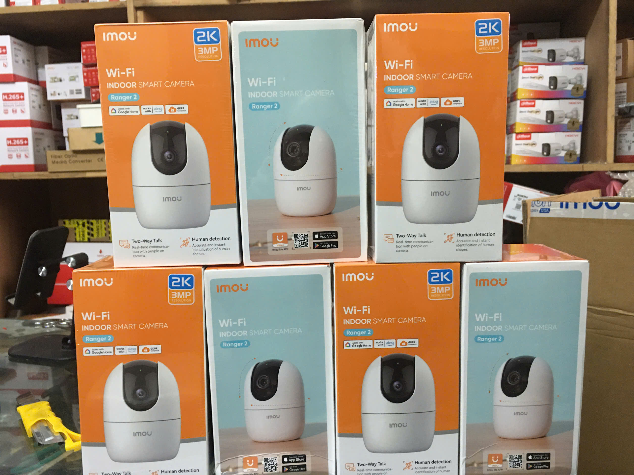 Camera IP Wifi 2MP IMOU A32EP 3MP Trong Nhà Xoay 360 Độ, Đàm Thoại Hai Chiều - Hàng chính hãng