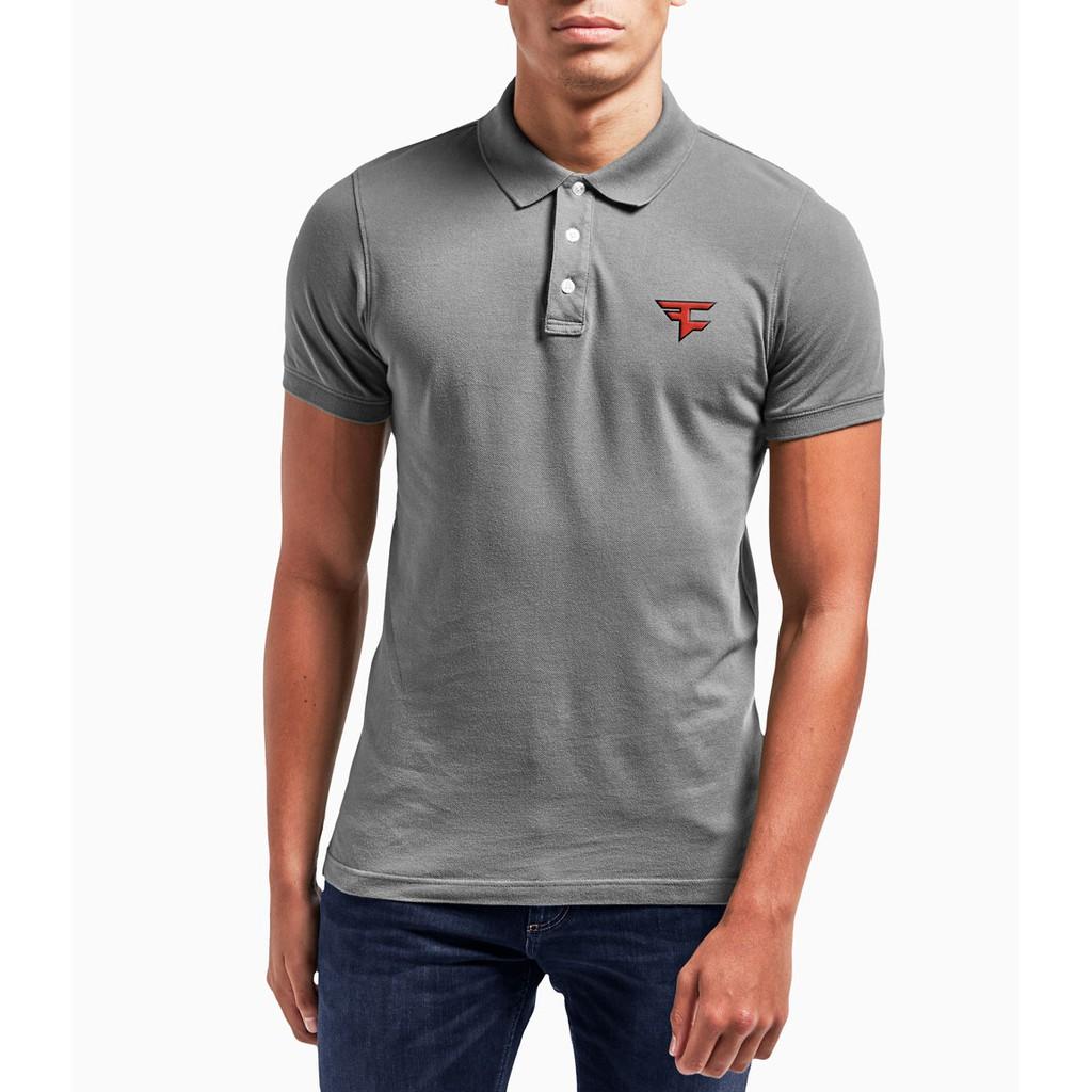 Áo thun Polo thêu - team Faze Clan
