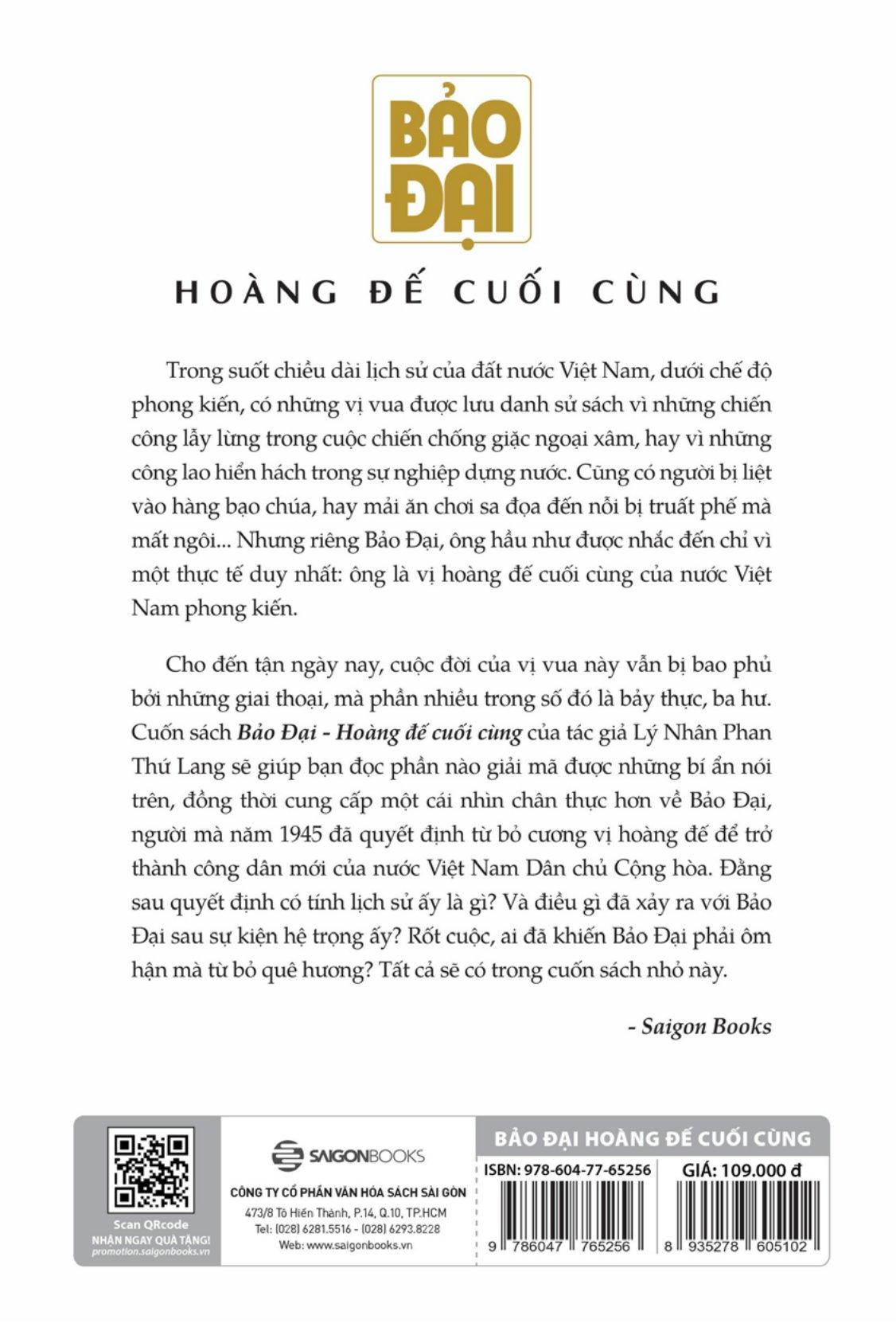 Bảo Đại - Hoàng Đế Cuối Cùng
