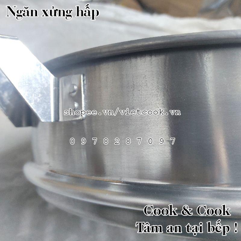 Ngăn xửng hấp bánh bao Size 38 Nhôm / Hấp hải sản/ Hấp rau củ quả