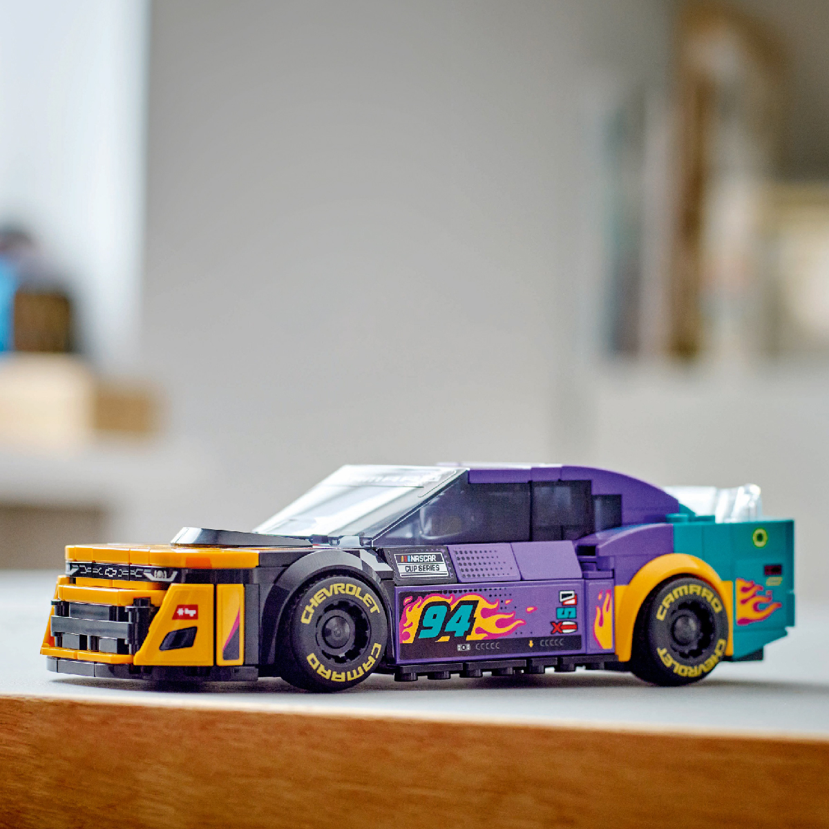 LEGO SPEED CHAMPIONS 76935 Đồ Chơi Lắp Ráp Siêu Xe NASCAR Next Gen Chevrolet Camaro ZL1 (328 Chi Tiết)