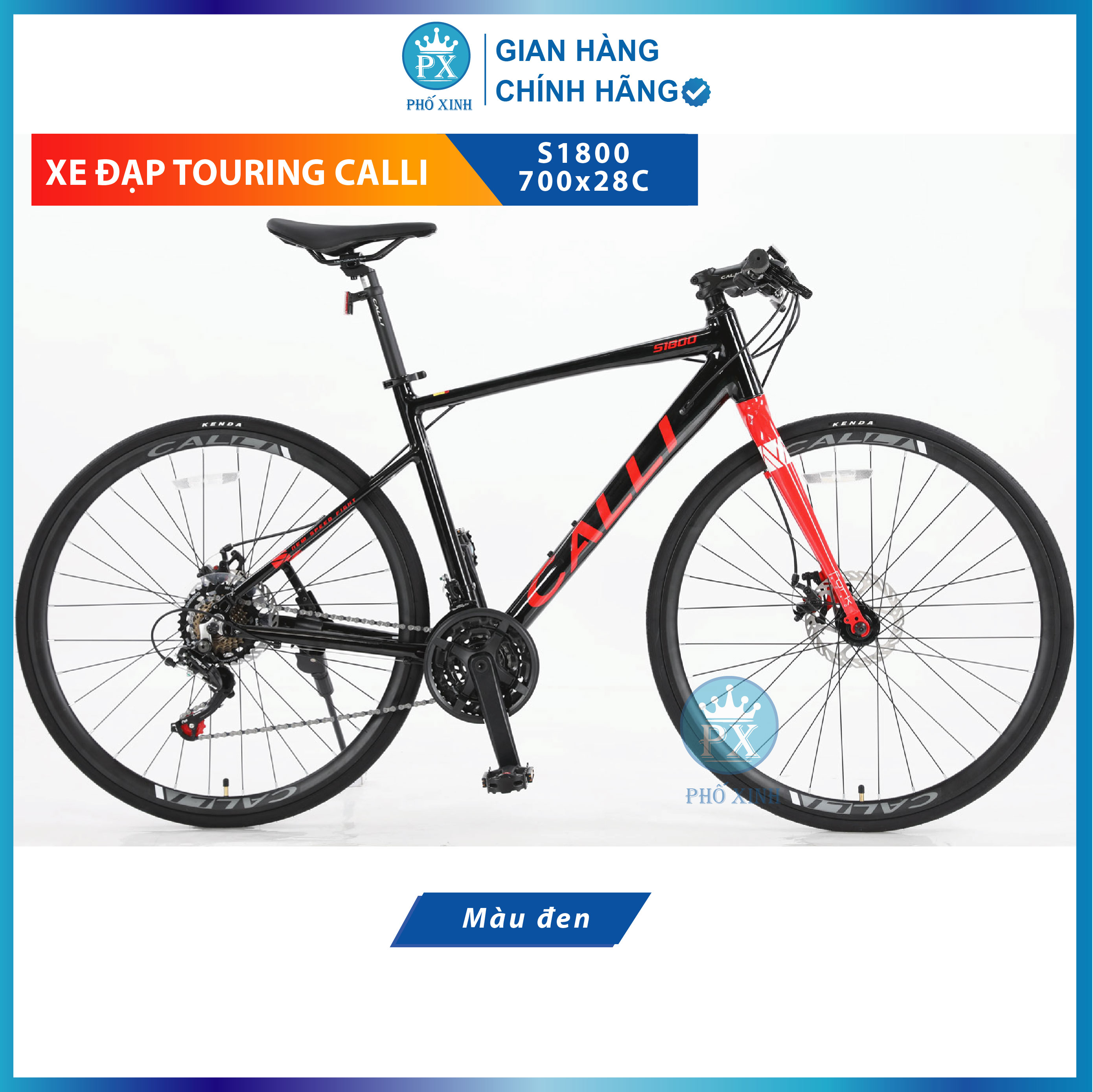 XE ĐẠP TOURING CALLI S1800