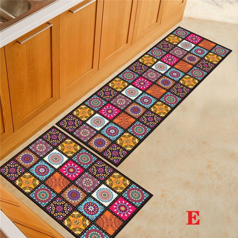 Thảm Chùi Chân Chống Trượt Phong Cách Châu Âu Hiện Đại