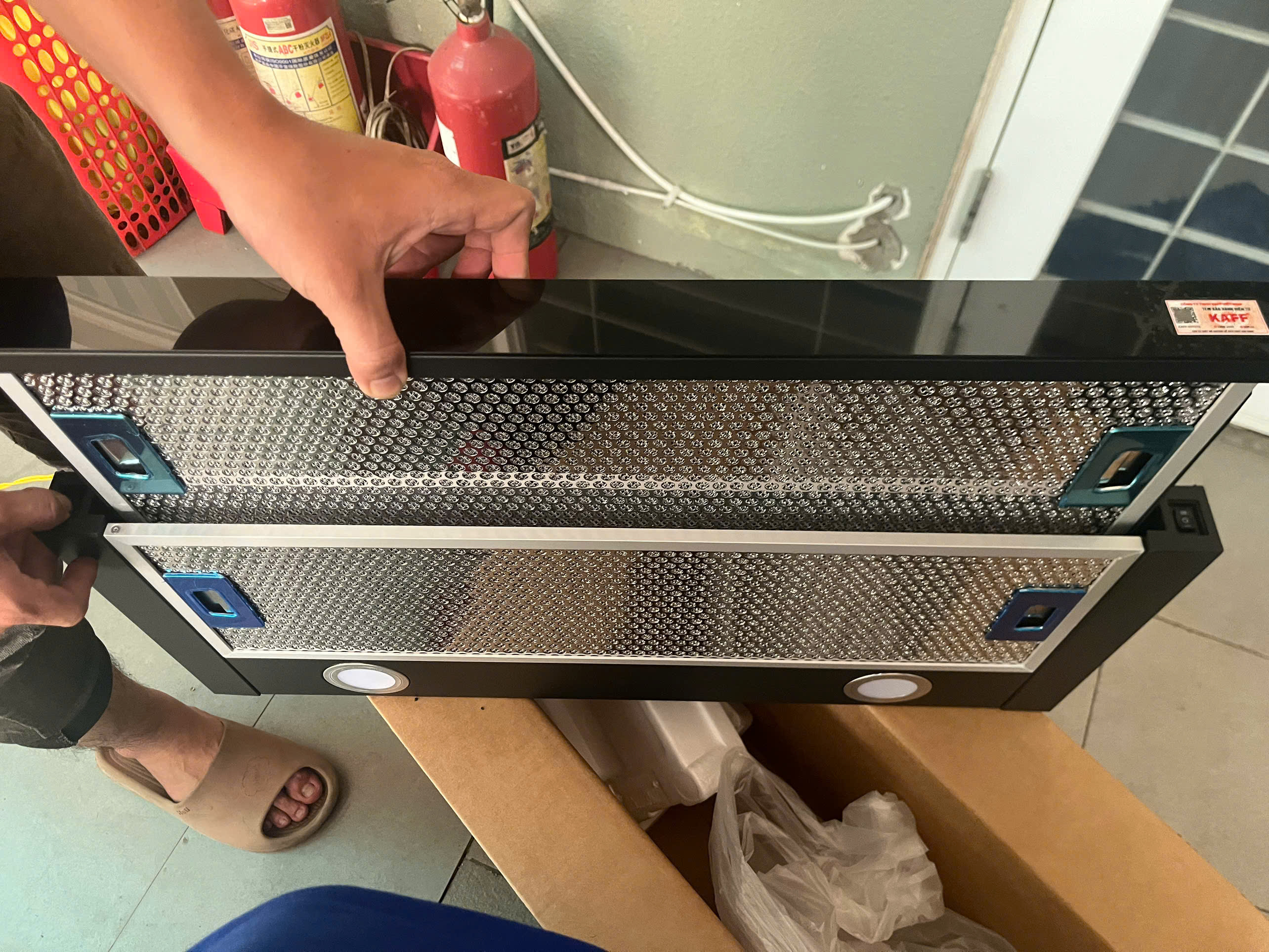 Máy Hút Mùi Kaff KF-TL1007B-Hàng Chính Hãng