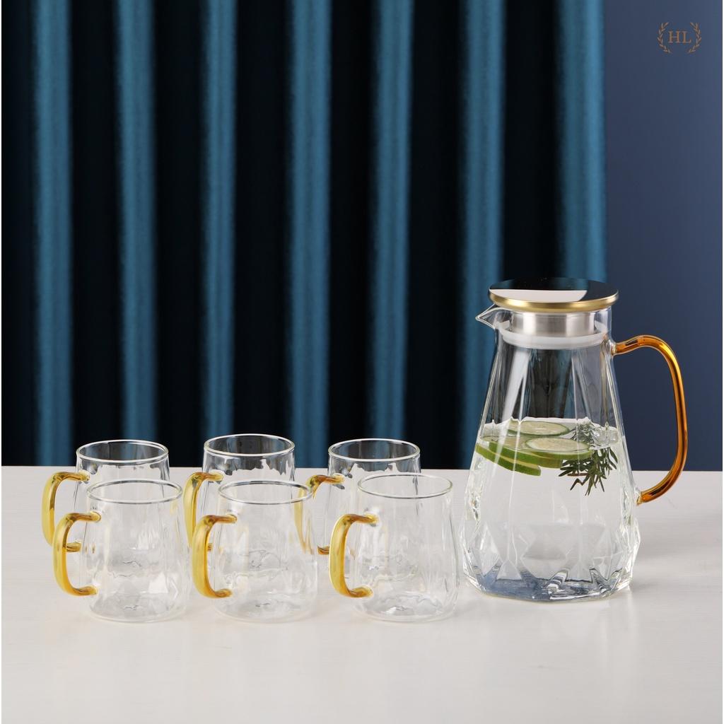 BÌNH THỦY TINH CHỊU NHIỆT | Bình thủy tinh borosilicate siêu nhẹ - chịu lực - chịu nhiệt phong cách Vintage 2022