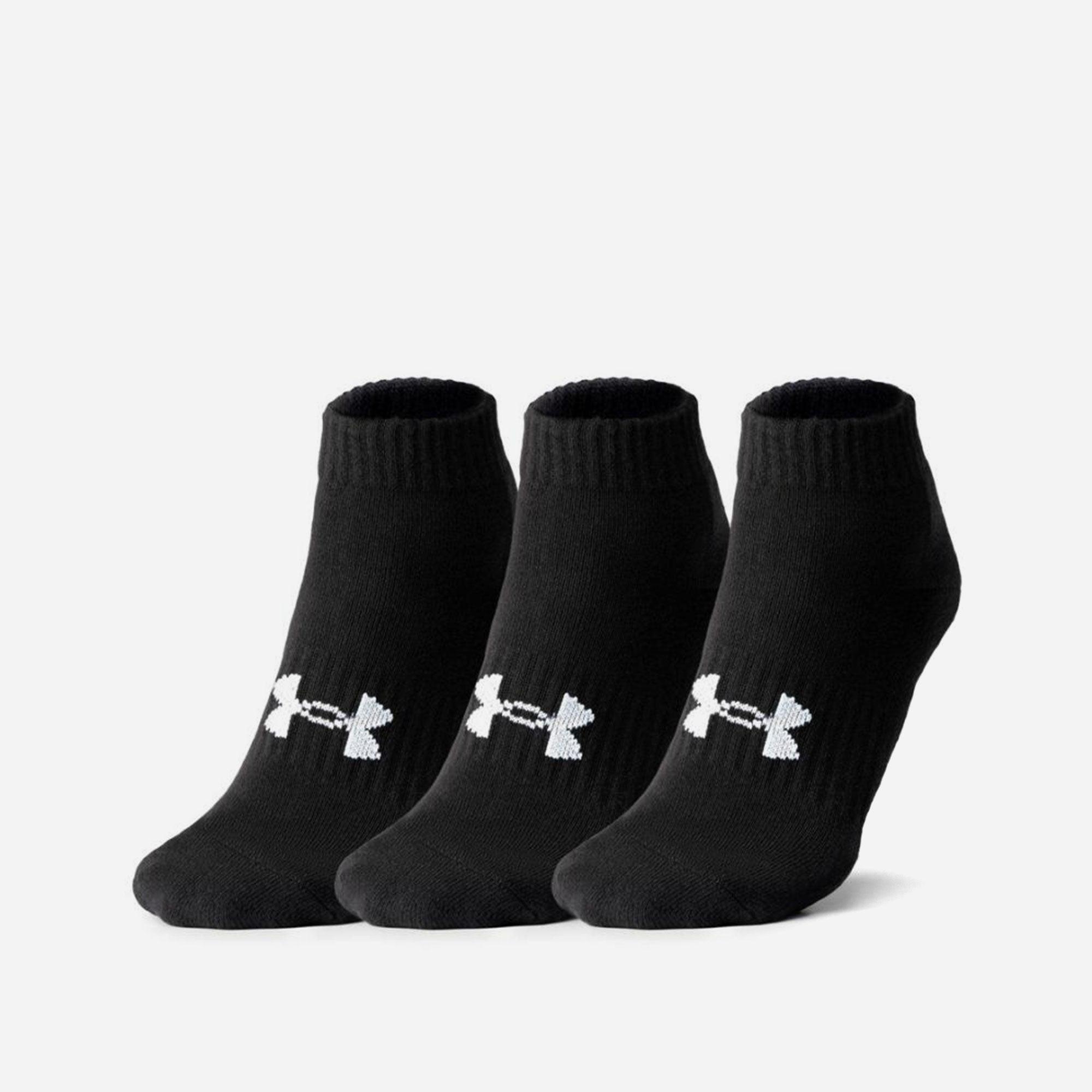 Vớ thể thao unisex Under Armour Under Armouracc Core Locut 3Pk - 1361574-001