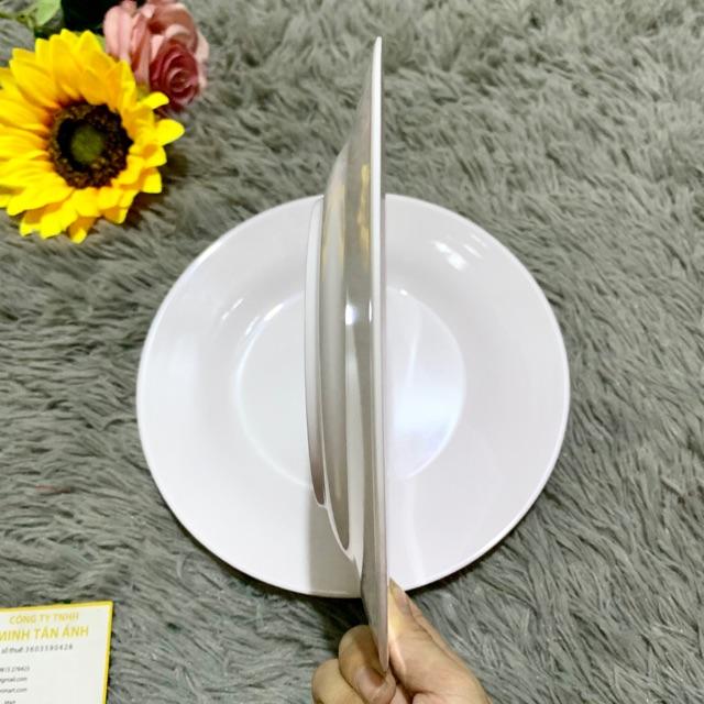Đĩa cạn tròn màu trắng DC 99 fataco