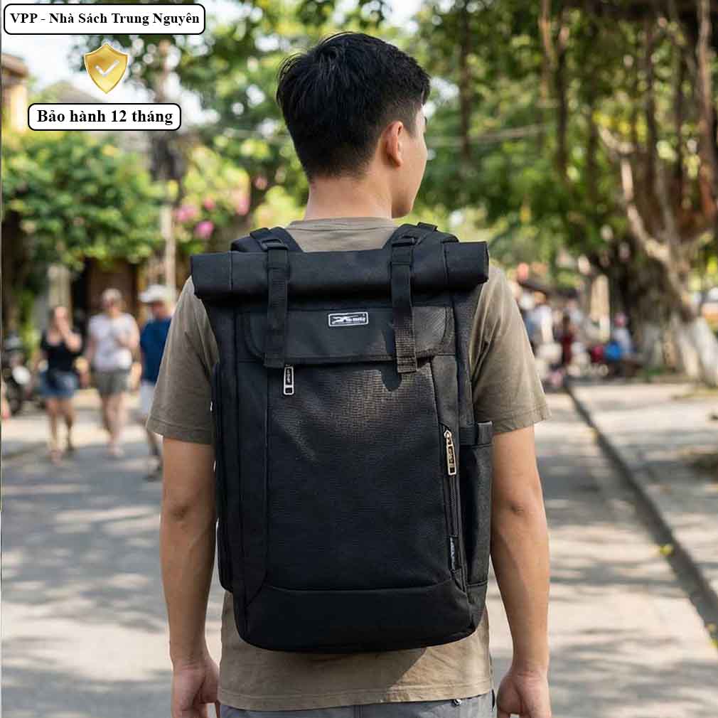 Balo du lịch chống nước Xbags DarkBear XB1202 balo laptop cao cấp đa năng thời trang bền đẹp