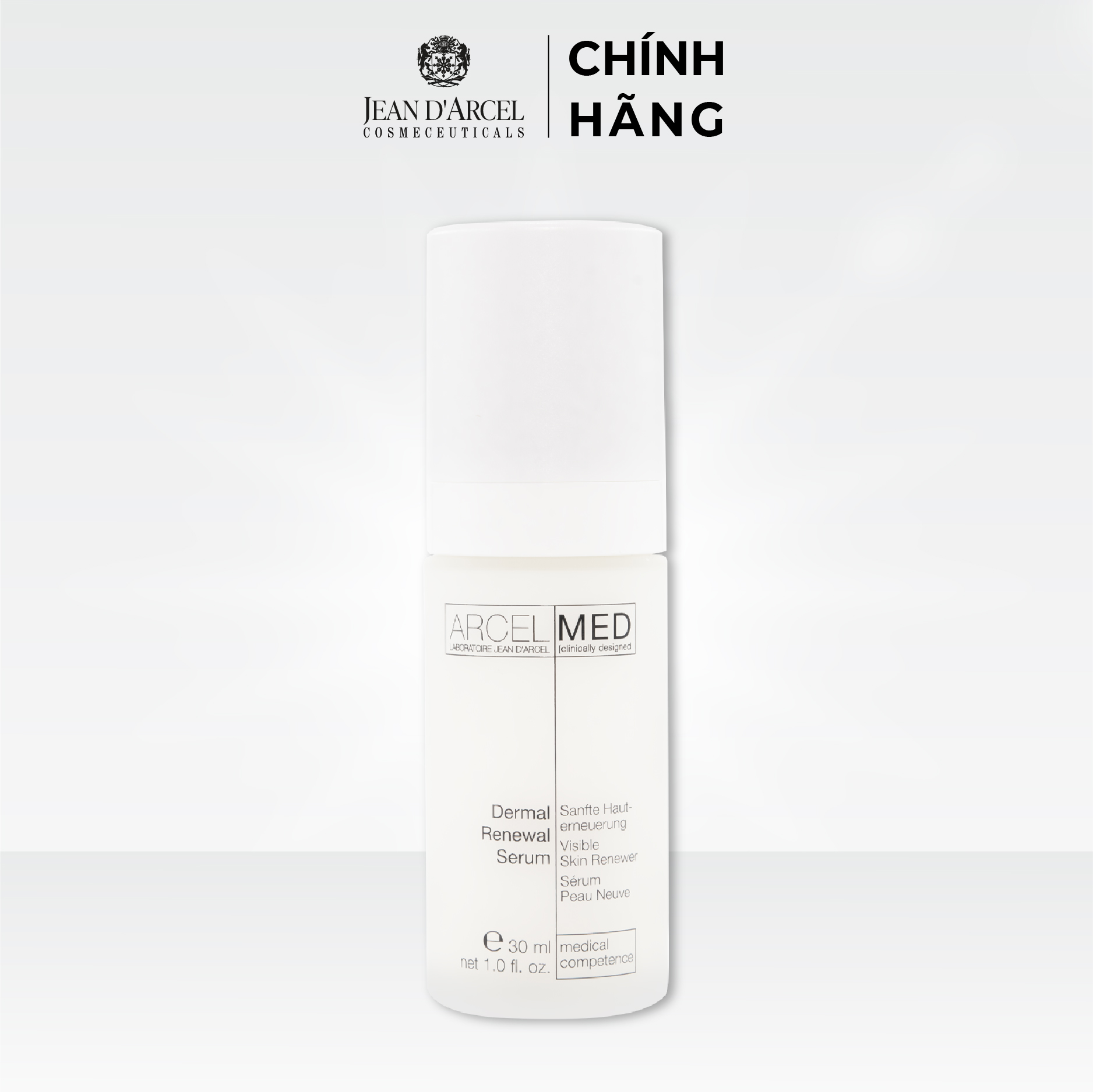 J22 Tinh chất giúp tái tạo da mới (hỗ trợ làm sáng da, giảm thâm sau mụn) Arcelmed - Dermal Renewal Serum 30ml - Jean d'Arcel