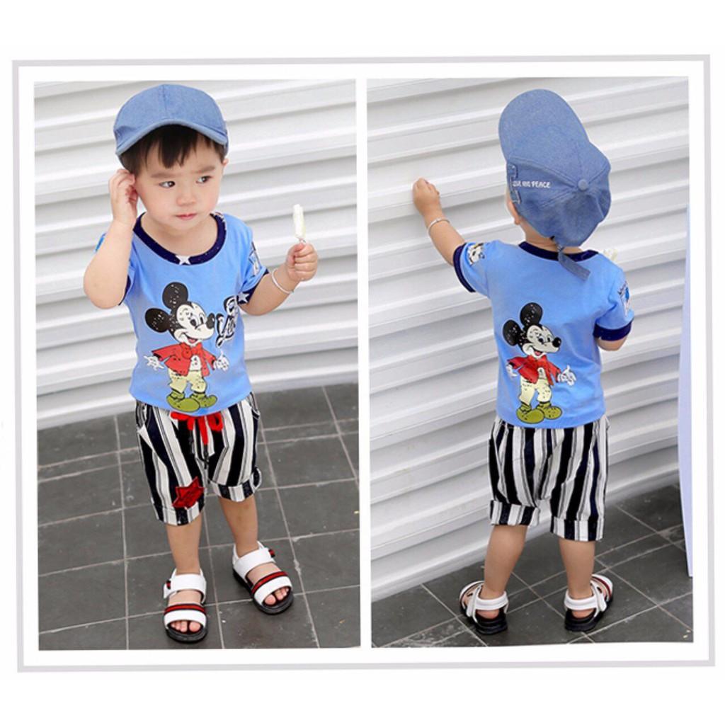 SÉT BỘ THUN MICKEY BÉ TRAI