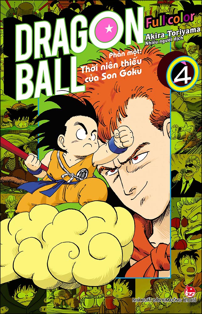 Dragon Ball Full Color - Phần Một: Thời Niên Thiếu Của Son Goku - Tập 4  (Tặng Bookmark)