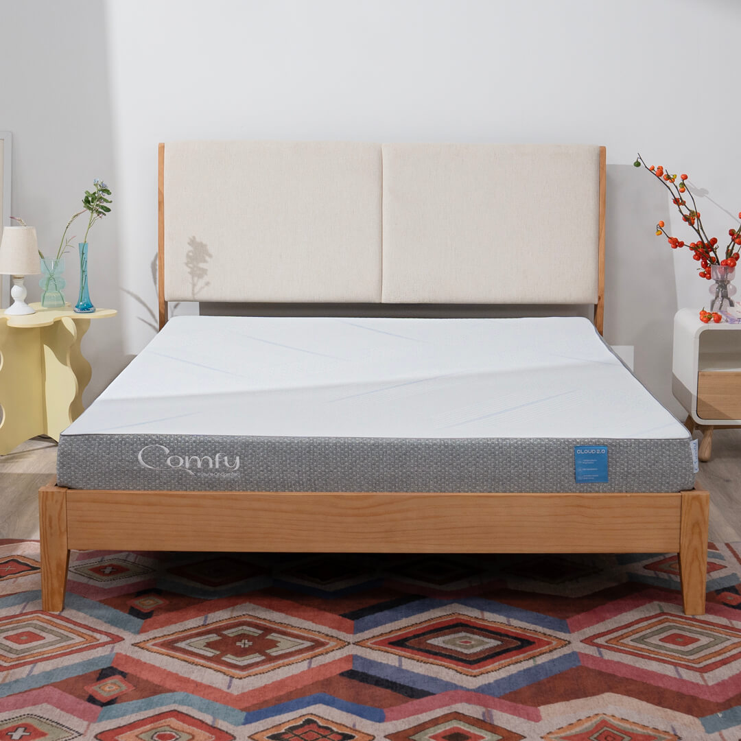 Nệm Foam Comfy Cloud 2.0 cải thiện cột sống, giảm nhức mỏi toàn thân, thoáng khí, chất liệu bền vững