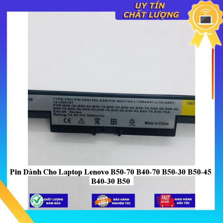 Pin dùng cho Laptop Lenovo B50-70 B40-70 B50-30 B50-45 B40-30 B50 - Hàng Nhập Khẩu New Seal