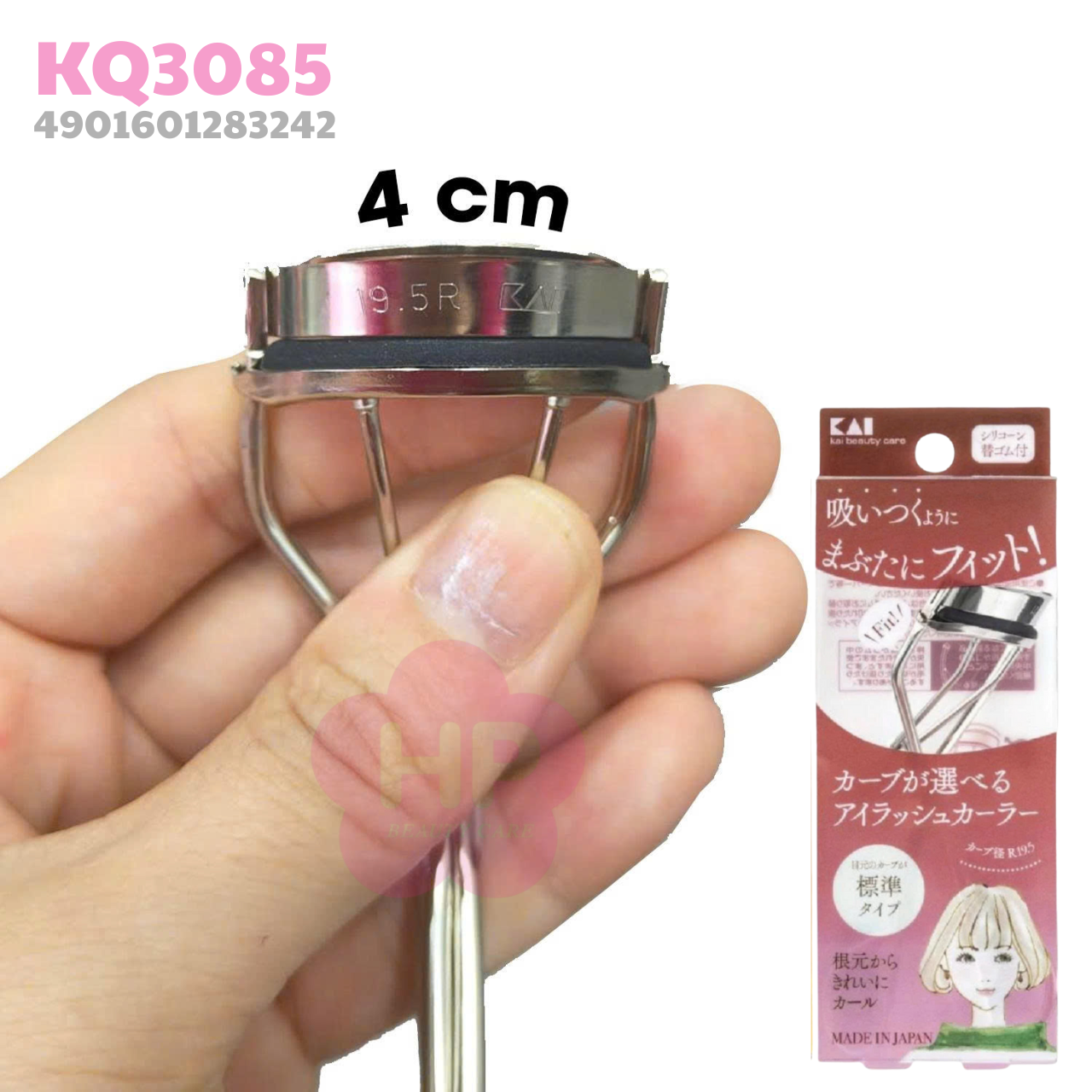 Uốn Mi Cong Thân Thép Không Gỉ Kai KQ-3163